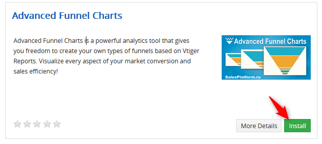 Click the Install Button
