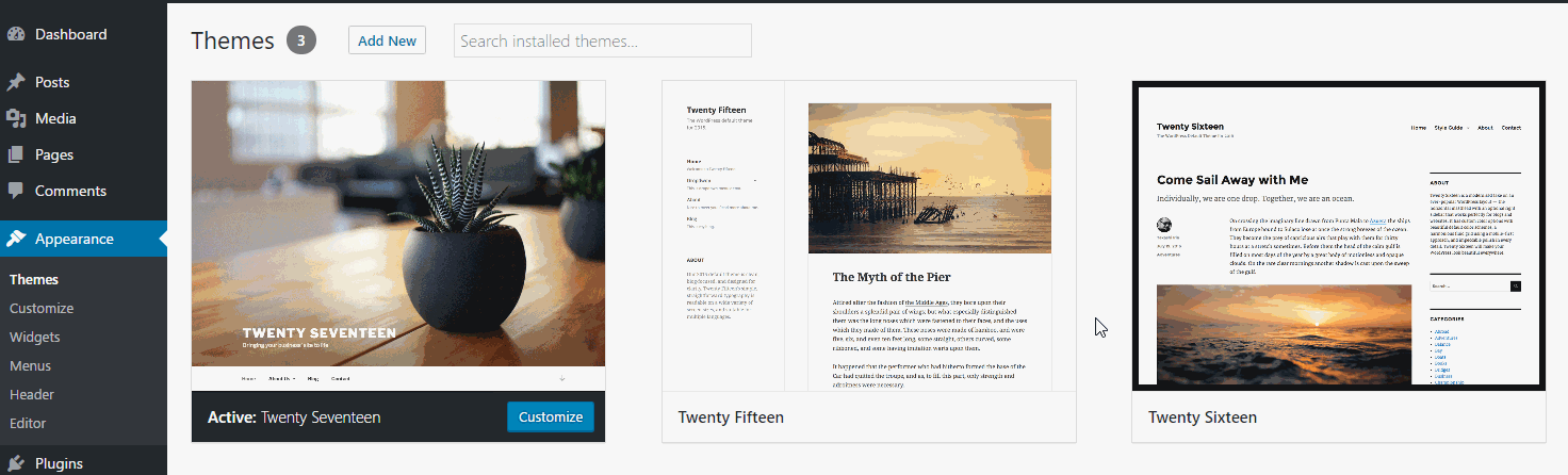 WordPress Themes
