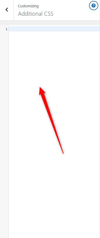 Create scroll-over interactive elements in WordPress by placing your CSS snippet in the code field