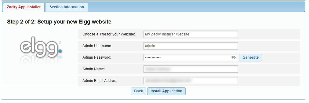AwardSpace Hosting Panel Install Elgg