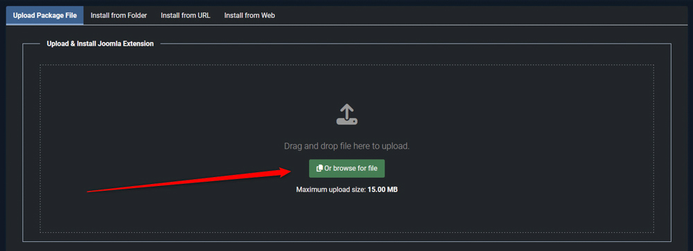 How to Install Joomla Templates and upload the template you wish to use