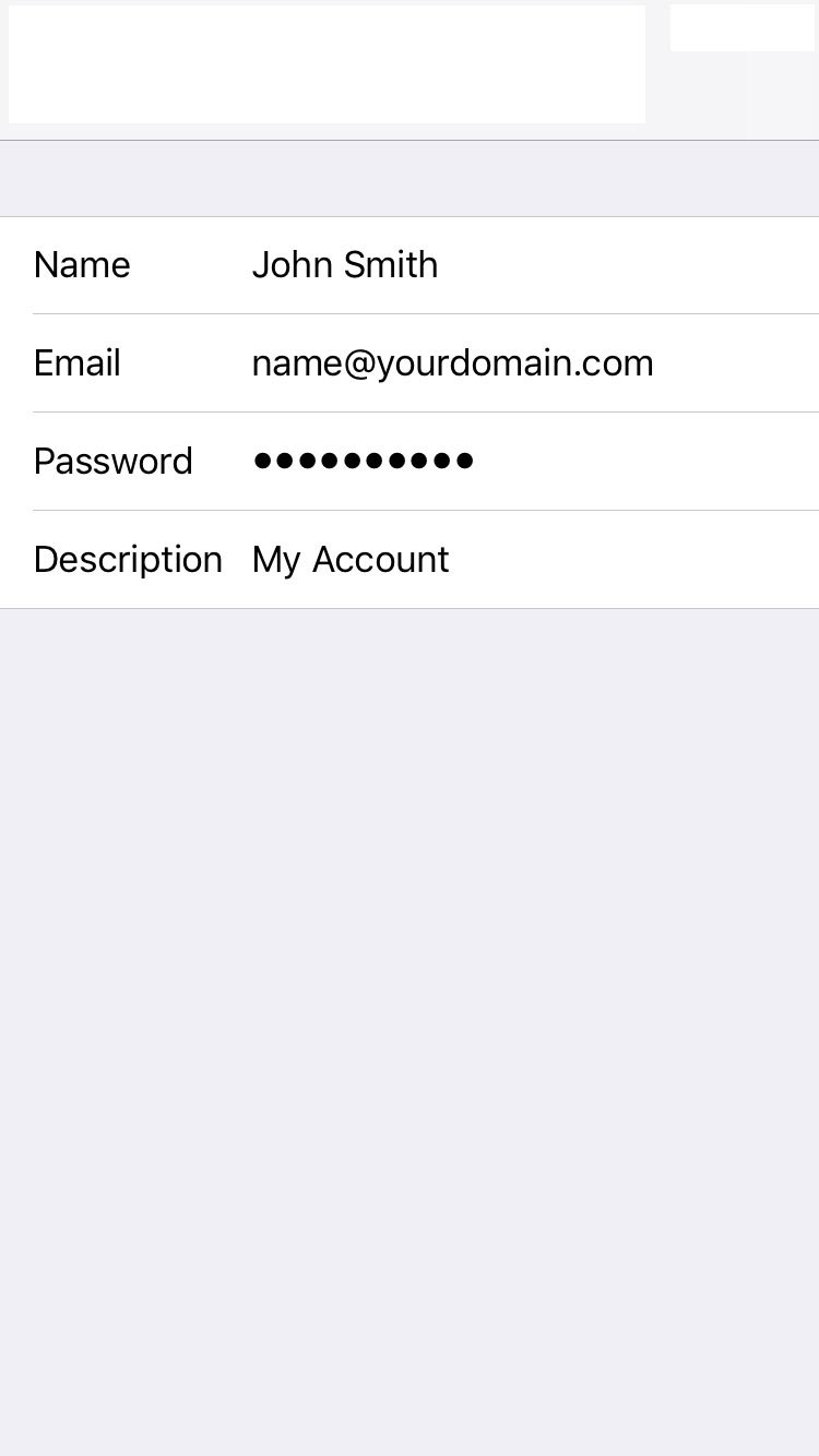 email account settings 12