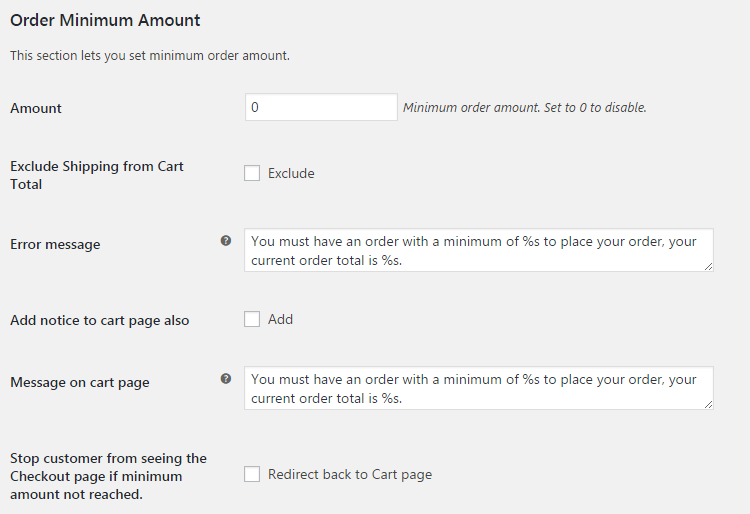 woocommerce booster settings