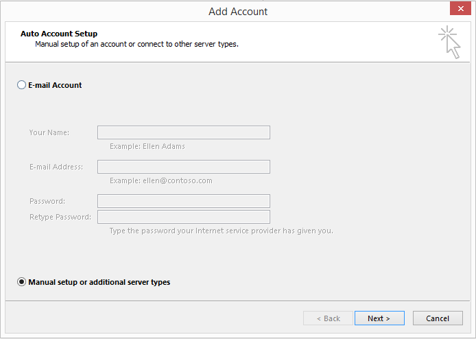 email account settings 3